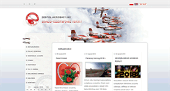 Desktop Screenshot of bialoczerwoneiskry.eu